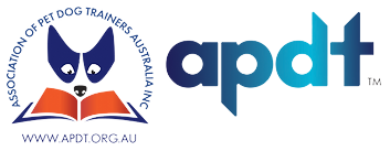 Agile Dogs logo featuring a dog and book, representing professional dog training services.